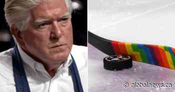Pride tape ban: Brian Burke ‘deeply disappointed’ in the NHL