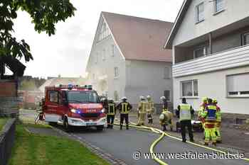 Brand in Oeynhausen: 37-jähriger Rollstuhlfahrer stirbt in Wohnung