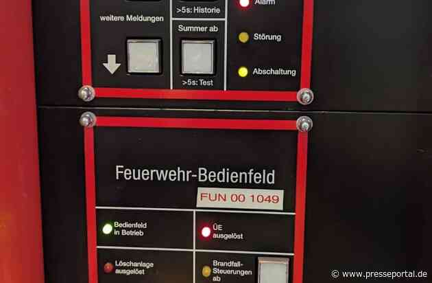 FW-WRN: FEUER_3 - LZ1 - LG4 - ausgelöste BMA > bestätigte Rauchentwicklung