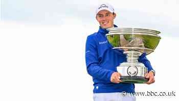 Fitzpatrick takes golf title with help from mum