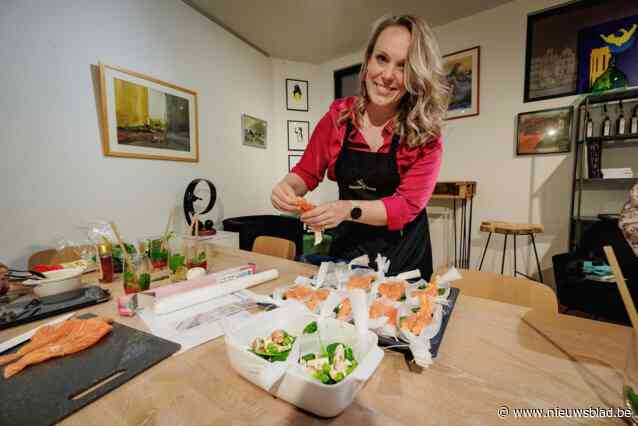 BIJ DE ZAAK. Diëtiste Tessa laat via kookworkshops mensen kennismaken met gezonde voeding: “De juiste balans is belangrijk”