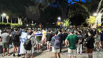 ‘I want to show support': University of Miami students rally in support of Israel