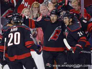 Skjei, Slavin score third-period goals to help the Hurricanes beat the Senators 5-3