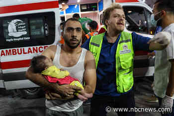 Gaza hospitals face a ‘tsunami of wounded’ as supplies and power run out