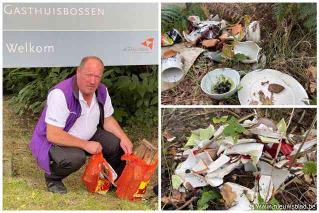 Nét nu nieuw wandelpad geopend wordt, viseren sluikstorters bos: “Ik kan het maar niet begrijpen”