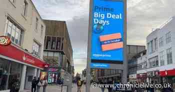 Huge Amazon Prime advert on Northumberland Street sparks concern for Newcastle shops