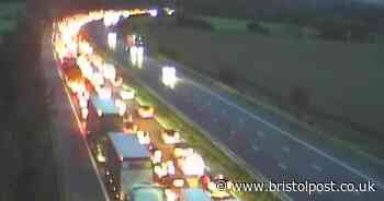 M5 traffic live: Driver rushed to hospital as rush hour crash sparks hour-long delays