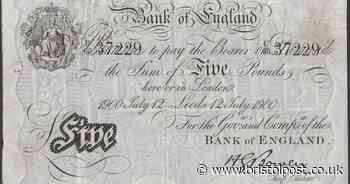 Rare £5 note being sold at auction could go for more than £16,000