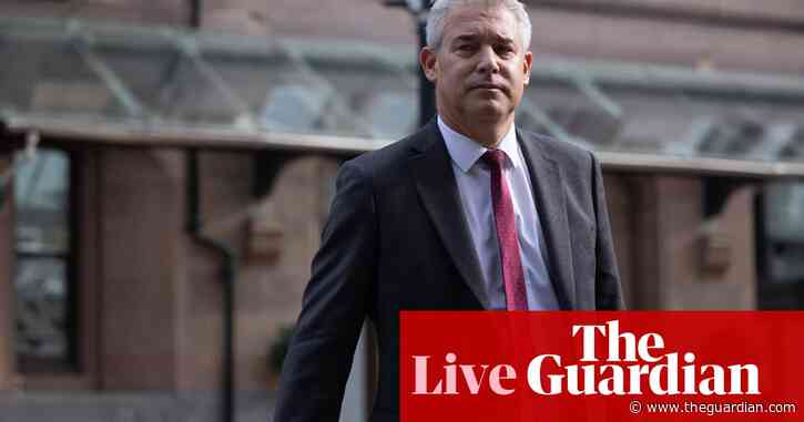 Minister refuses to deny judges have been told to delay sentencing offenders because prisons full – UK politics live