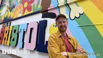Aardman character mural unveiled in Bristol city centre