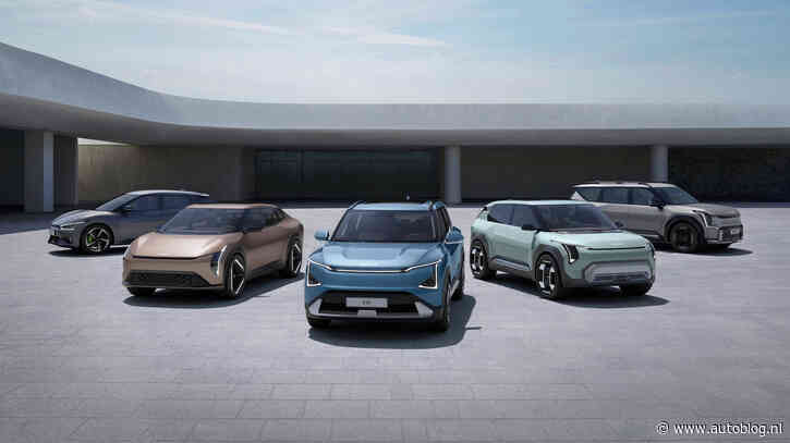 Kia onthult een sloot nieuwe elektrische auto’s: EV3, EV4 én EV5
