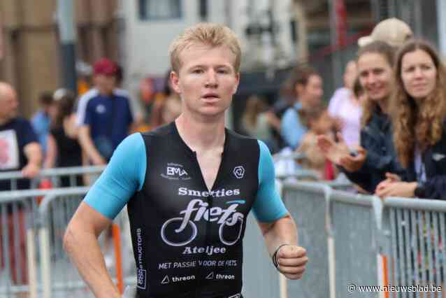 Thibaut De Smet gemotiveerd voor de volgende uitdaging: het BK crossduatlon in Geel
