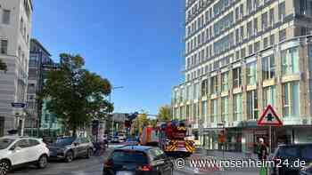 Großaufgebot von Feuerwehr, Polizei und Rettungsdienst in der Kufsteinerstraße