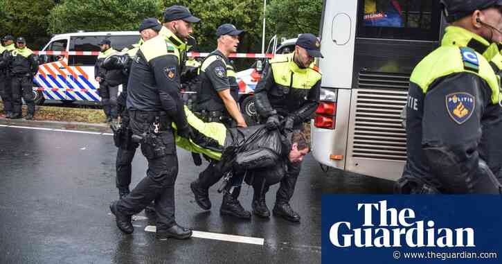 Human rights experts warn against European crackdown on climate protesters