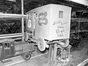 Vehicle stacking at the Saskatoon WDM in 1986