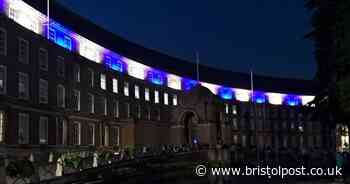 Controversy after Bristol City Hall lights up in colours of Israel flag