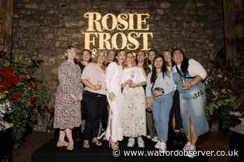 West Herts NHS staff attend Geri Horner Tower of London book launch