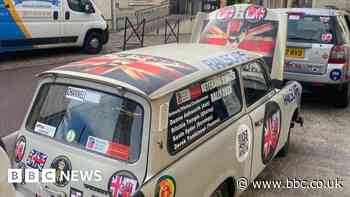 Father of hero soldier from Corby wins car rally