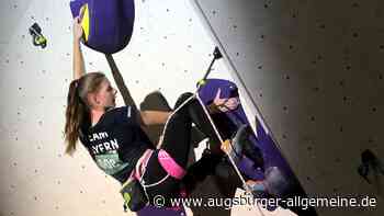 Deutsche Kletter-Elite misst sich in der Augsburger Steilwand