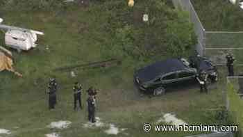 Armed suspect dies after shooting involving officers near Miami school