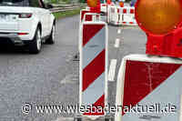 Fahrbahnerneuerung A66 nur eine Spur frei