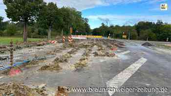 B244 im Kreis Helmstedt: Kampfmittelsplitter gefunden