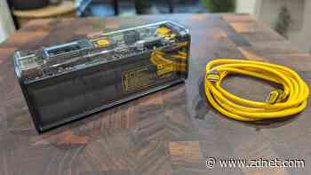 With quirky look and massive battery, this portable power bank keeps all your gear charged up