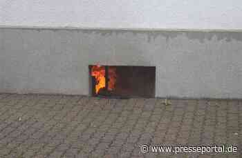 FW Minden: Fw-Minden: Kellerbrand in einem Einfamilienhaus