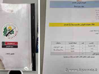 Tabelle e mappe: trovato il documento top secret con i piani di Hamas