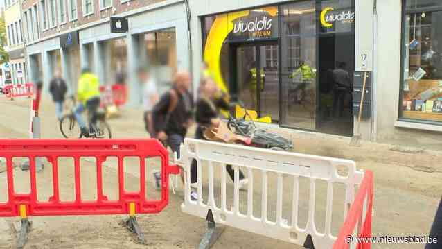 Hasseltse handelaars wanhoop nabij na 134 keer werken in hun straat: Modehuis Helsen wordt kleiner