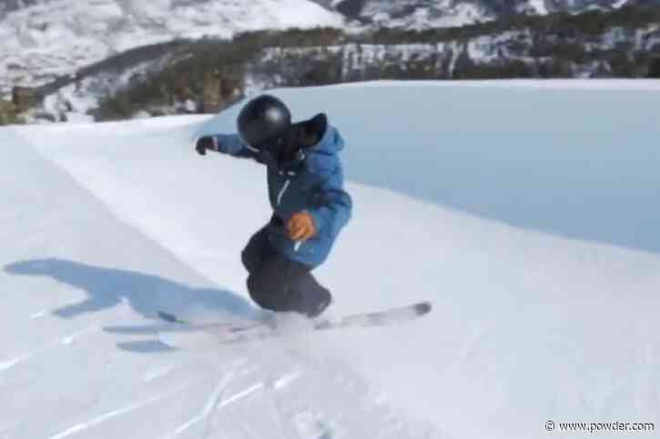 The 'Coolest' Thing Ever Done On Tele Skis