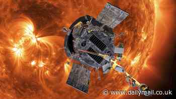 NASA sun probe becomes the fastest man-made object in history after traveling nearly 400,000mph over the solar surface