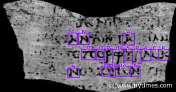 Scrolls That Survived Vesuvius Divulge Their First Word