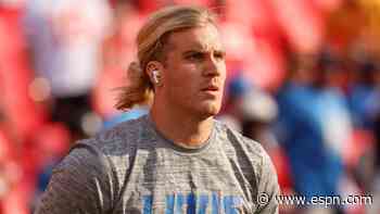 Lions LB relieved parents home from Israel safely