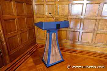 Arkansas Lawmakers OK Plan to Audit Purchase of $19,000 Lectern for Gov. Sarah Huckabee Sanders