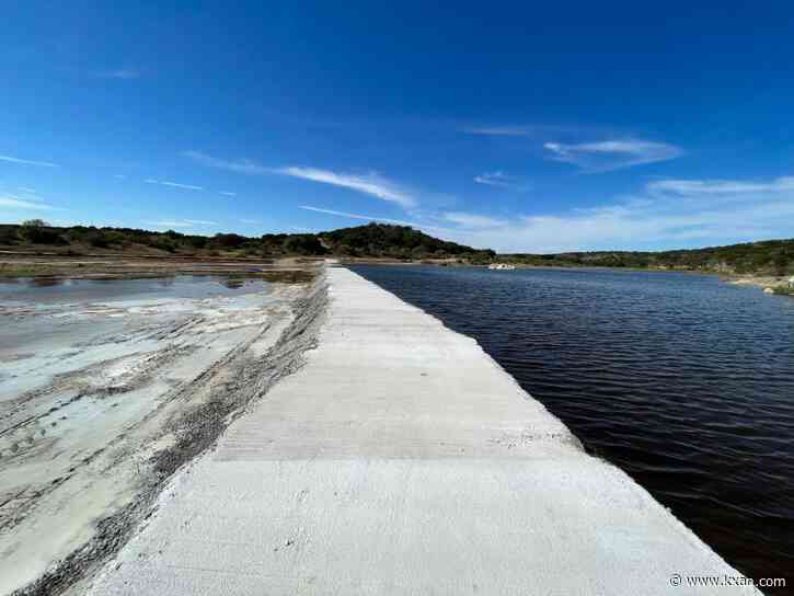 Illegal dam in Mason County blocking water from refilling Highland Lakes
