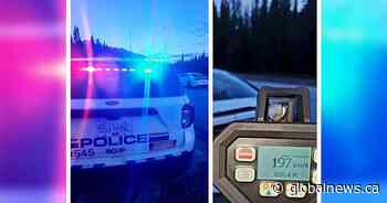 Alberta man, 22, caught doing 197 km/h in B.C., double the speed limit
