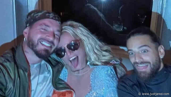 Britney Spears Says She Had No Idea Who Maluma & J Balvin Were While Meeting Them, Shares Video from NYC Trip
