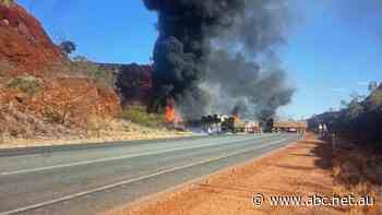 Police investigators access deadly Pilbara chemical truck crash site following explosion risk