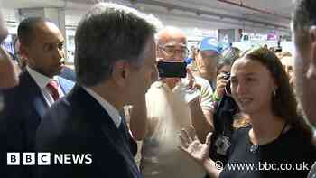 Blinken meets survivor of Israeli music festival attack