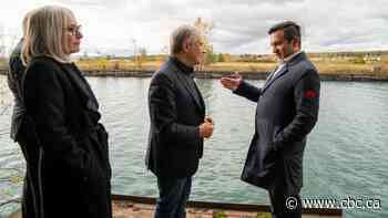 Federal ministers tour what could be Ontario's first lithium processing plant in Thunder Bay