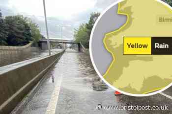 M32 flooding revealed as huge 'lake' blocks busy motorway in Bristol