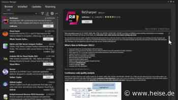Microsoft hört auf Entwickler: Visual Studio aktualisiert Extensions Manager