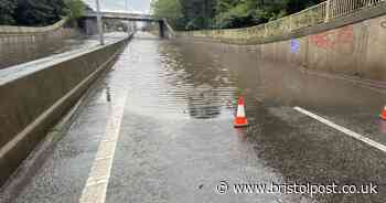 M32 reopens in Bristol after flooding sparked chaos during rush hour