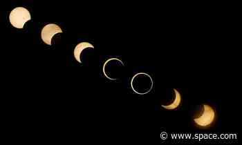 The 5 main stages of October's annular solar eclipse explained
