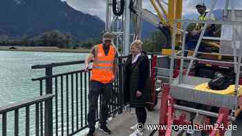 Wie die Nußdorfer Innbrücke nun für Fußgänger und Radfahrer verbessert wurde