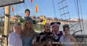 Steps star and TV legend spotted at Bristol's biggest attraction