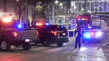 Pedestrian struck by CTrain near City Hall station