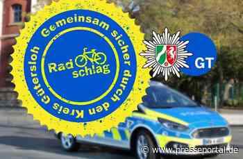 POL-GT: Aktion Radschlag - Polizei interviewt Radfahrende in der Innenstadt