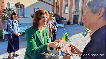 Weitläufig verwandt: Warter trifft Königin Silvia auf der Mainau